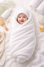 Bebe Basic Cotton Baby Towel  Art.285897 Grey Medvilninis rankšluostis 50x70 cm (100% medvilnė)