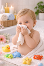 Bebe Basic Cotton Baby Towel  Art.285904 Beige Medvilninis rankšluostis 70x50  cm (100% medvilnė)