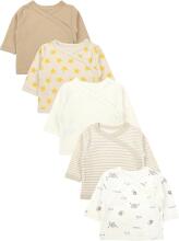La Bebe™ Long-Sleeved Wrap Shirt for Newborn (1 pc), Art.024621, Size 56, 100% Cotton