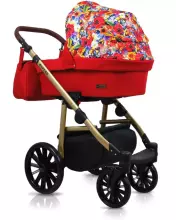 Babylux Aspero Art.286104 Blue Flex Universal 3-in-1 stroller