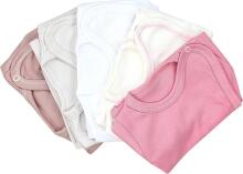 La Bebe™ Long-Sleeved Wrap Shirt for Newborn (1 pc), Art.024637, Size 56, 100% Cotton