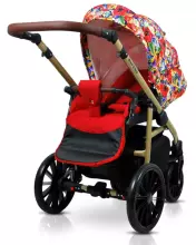 Babylux Aspero Art.286114 Mint Diamonds Universal 3-in-1 stroller
