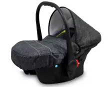 Babylux Aspero Art.286119 Silver Flex Universal 3-in-1 stroller