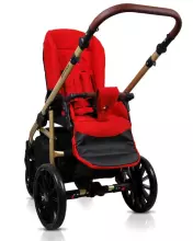 Babylux Aspero Art.286119 Silver Flex Universal 3-in-1 stroller