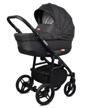 Babylux Axel Art.286125 Grey Flex Universal 3-in-1 stroller