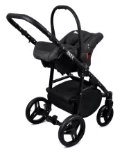 Babylux Axel Art.286126 Jeans Universal 3-in-1 stroller