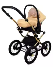 Babylux Classic Art.286133 Green Daisy vežimėlis 3 viename