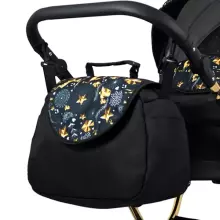 Babylux Margaret Gold Art.286151 Black Dots  Dots vežimėlis 3 viename