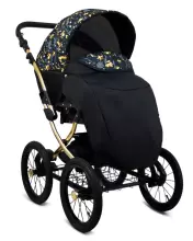 Babylux Margaret Gold Art.286156 Grey Magic  vežimėlis 3 viename