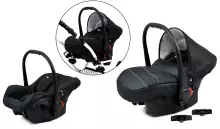 Babylux Margaret White Art.286162 Black Dots  vežimėlis 3 viename