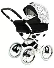 Babylux Margaret White Art.286166 Gold Deer vežimėlis 3 viename