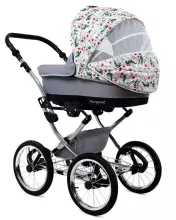 Babylux Margaret Exclusive Art.286174 Black Dots  vežimėlis 3 viename