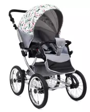 Babylux Margaret Exclusive Art.286182 Navy Blue Star  vežimėlis 3 viename