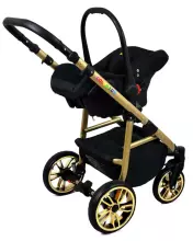Babylux Color Lux Art.286188 Albinion Roses Universal 3-in-1 stroller