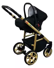 Babylux Color Lux Art.286197 Green Garden Universal 3-in-1 stroller