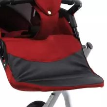 Babylux Rosso Art.286216 vežimėlis 3 viename