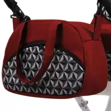 Babylux Rosso Art.286216 vežimėlis 3 viename