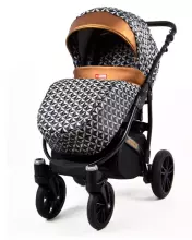 Babylux Miracle Art.286327 Gold Braid Universal 3-in-1 stroller