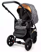 Babylux Miracle Art.286328 Gold Leaf Universal 3-in-1 stroller