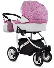 Babylux White Lux  Art.286334 Bottle Green Universal 3-in-1 stroller