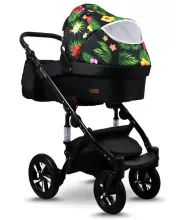Babylux Sky Lark Art.286439 Paradise Flowers  Universal 3-in-1 stroller