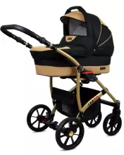 Babylux Largo Art.286479 Chili Silver Universal 3-in-1 stroller