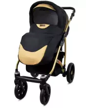 Babylux Largo Art.286480 Coffee Silver Universal 3-in-1 stroller