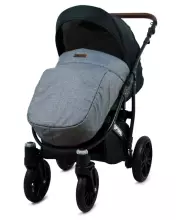 Babylux Optimal Art.286496 Colorful Feathers Universal 3-in-1 stroller