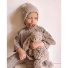 Hevea Natural Rubber Pacifier  Art.210831 Tan Beige Anatominis / ortopedinis latekso jaukas 3-36 mėn