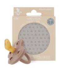 Hevea Natural Rubber Pacifier  Art.210831 Tan Beige Anatominis / ortopedinis latekso jaukas 3-36 mėn