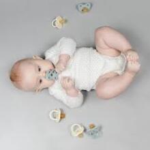 Hevea Natural Rubber Pacifier  Art.210831 Tan Beige Anatominis / ortopedinis latekso jaukas 3-36 mėn