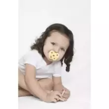 Hevea Natural Rubber Pacifier  Art.211721 Space Black Anatominis / ortopedinis latekso jaukas 3-36 mėn