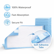 ViraCare Disposable Bed Pads  Art.286669 absorbuojantis lakštas 50 vnt. (60x90cm)