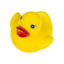 Happy Toys Bath Toy Duck Art.9842 Classic Bath Toy Duck 6cm, makes a squeaking sound vonios žaislo antis