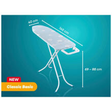 Ironing board Classic M Basic 120x38cm
