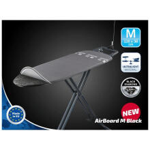 Lyginimo lenta Air Board M, juoda, 120x38cm