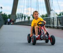 MILLY MALLY 3170 Pedalinis Go-Kartas Thor Mėlynas