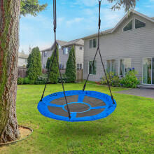 Sodo supynės 100 cm, mėlynos ECOTOYS