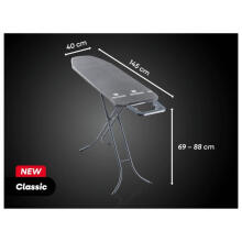 Lyginimo lenta Classic M, juoda,  120x38cm