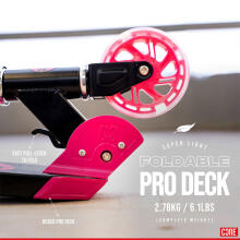 Core Foldy Kids Scooter Art.CRE-FLD-KS-BP Pink Dviratis paspirtukas