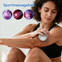 Kidsworld  Sensory Balls/Tip Foot Massager  Art.287145 White Sensorinis kamuolys 6 cm