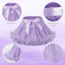 Bebe Basic Tu-Tu Luxury Skirt Light Purple Art.287197 Itin stambus sijonas princesėms