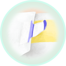Merries First Premium S Art.287245 Ecological diapers Japanese diapers S size 4-8 kg, 54 pcs.