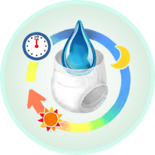 Merries First Premium Pants M Art.287246 Ecological diapers Japanese diapers M size 6-11 kg, 46 pcs.