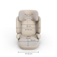 KINDERKRAFT Automobilinė kėdutė XPAND 2 Pro i-Size 100-150 cm smėlinė