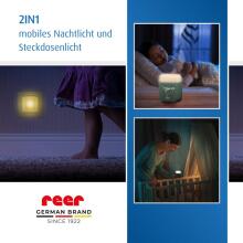 Reer 2in1 SleepLight Art.287522 Eucalyptus Naktinė šviesa