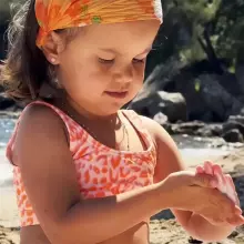 Alphanova Sun Baby Art.287560 Children's sunscreen A, 100% natural, hypoallergenic, SPF50+, 50 g.