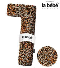 La Bebe ™ minkštos pagalvėlės Art. 5-170 Wild Life. medvilnės slaugos nėščios nėščios pasagos pagalvė su užvalkalu [2 užvalkalai], 180 cm