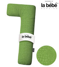 La Bebe ™ minkštos pagalvėlės  Art. 5-171 Wild Life. medvilnės slaugos nėščios nėščios pasagos pagalvė su užvalkalu [2 užvalkalai], 180 cm
