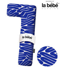 La Bebe ™ minkštos pagalvėlės Art. 5-172 Wild Life. medvilnės slaugos nėščios nėščios pasagos pagalvė su užvalkalu [2 užvalkalai], 180 cm